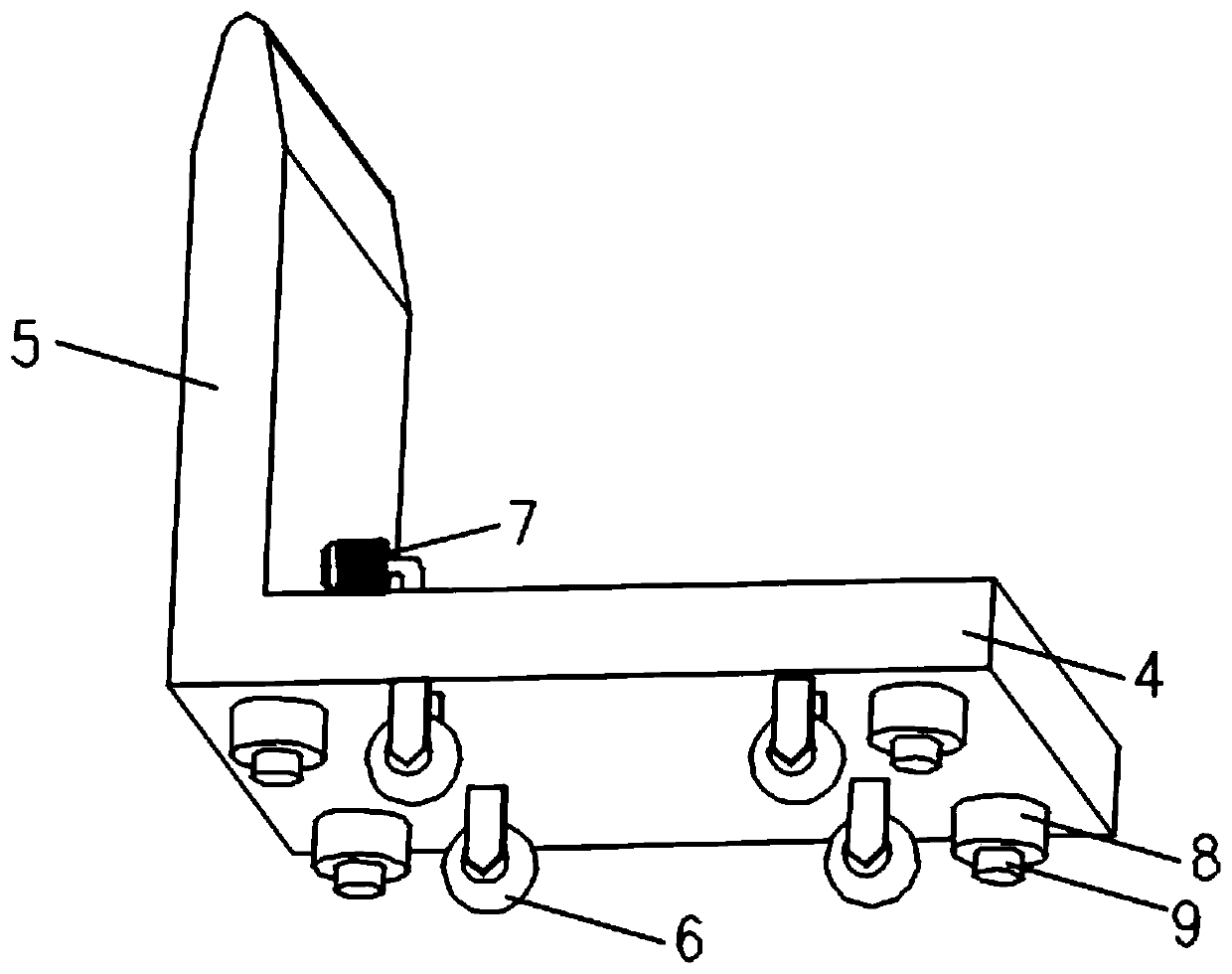 Movable construction waste recycling treatment equipment and application method