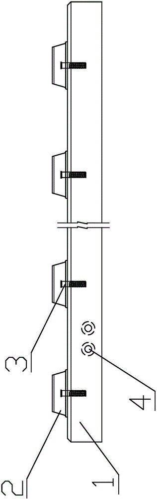 Track board and prefabricating method thereof