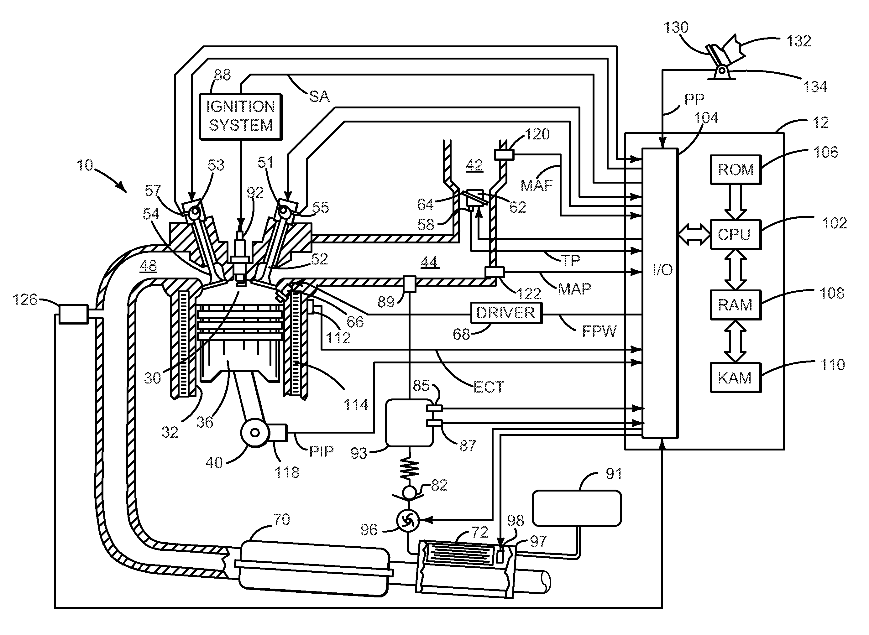 Method for operating an engine