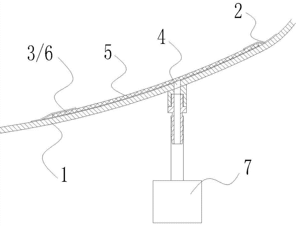 Vacuum bonding method of anticorrosive fluoroplastic lining