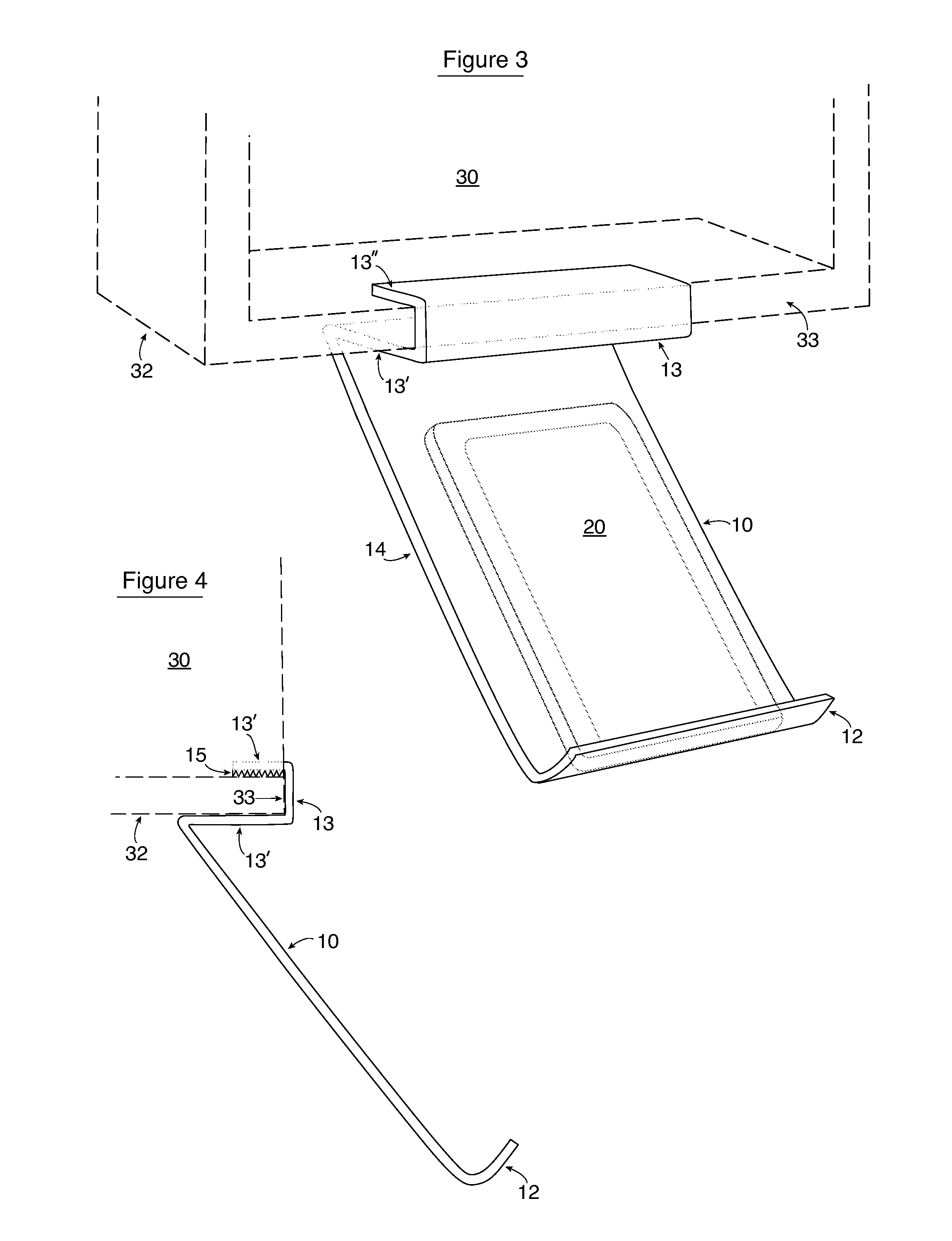 Electronic tablet mount