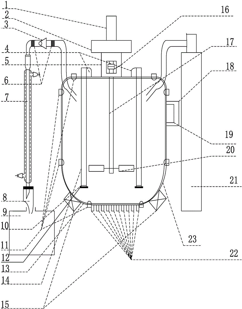 Single chip microcomputer intelligent control microwave pyrolysis microalgae directional oil-making device