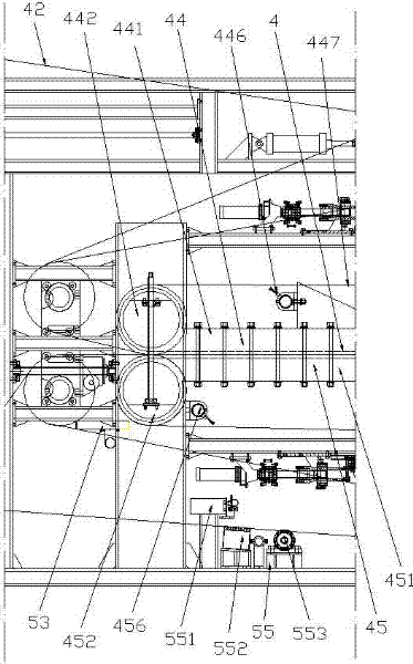 Sliding compression continuous solid-liquid separator