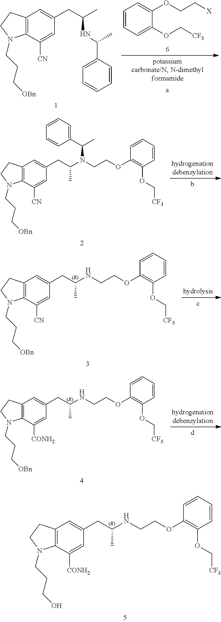 Method for preparing silodosin and intermediate thereof