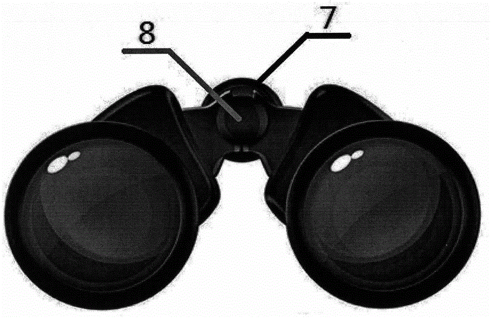 Visual system bionic training instrument having function of adjustable emmetropia out-of-focus glasses