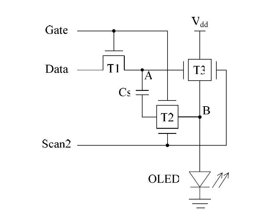 Pixel unit drive circuit, pixel unit drive method, pixel unit and display device