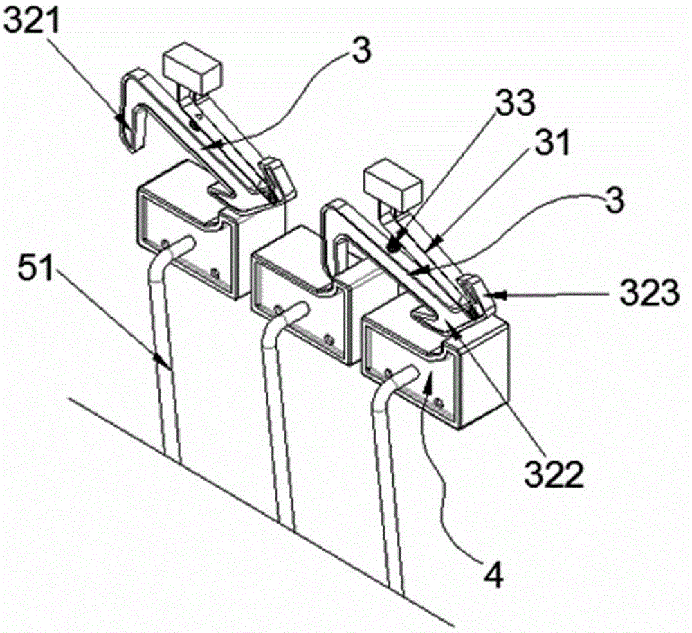 Suspended automatic storage equipment for warehousing