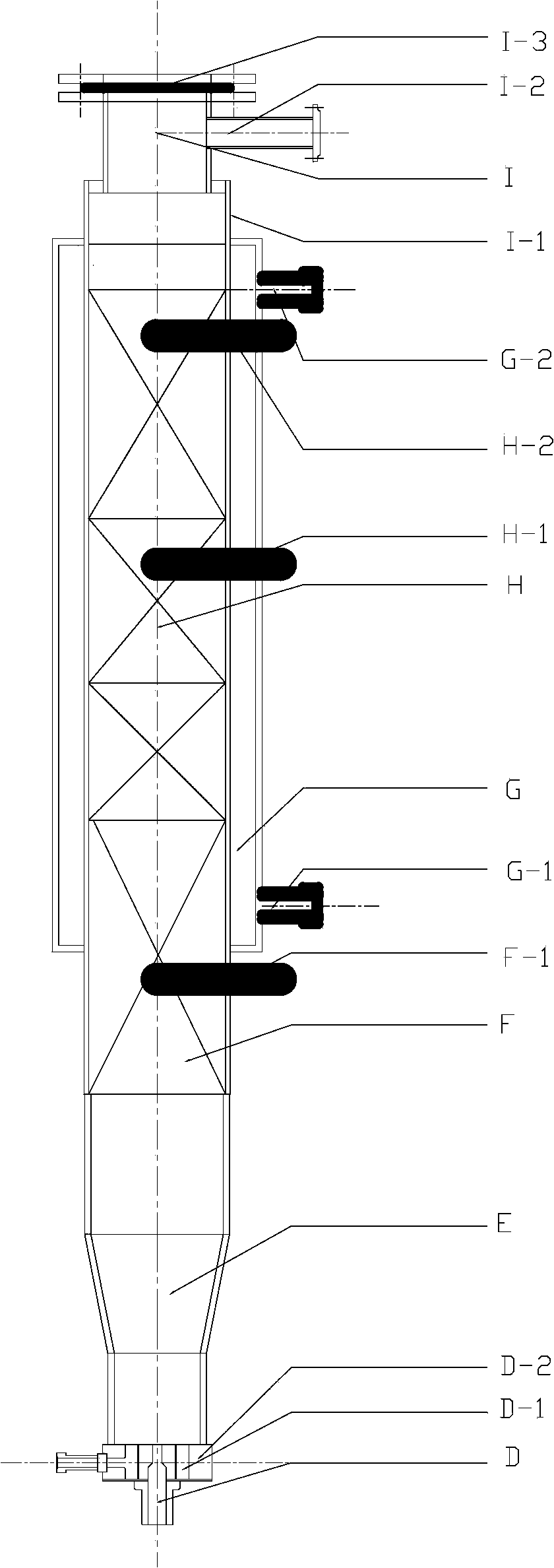 Method and equipment for preparing deuterium depleted water by light water