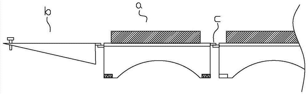 Novel floating bridge