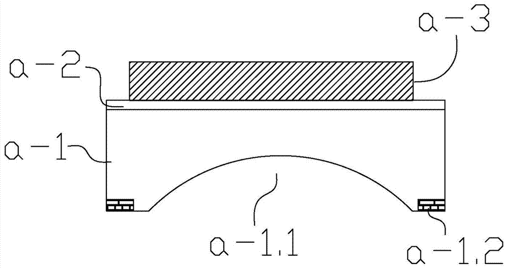 Novel floating bridge