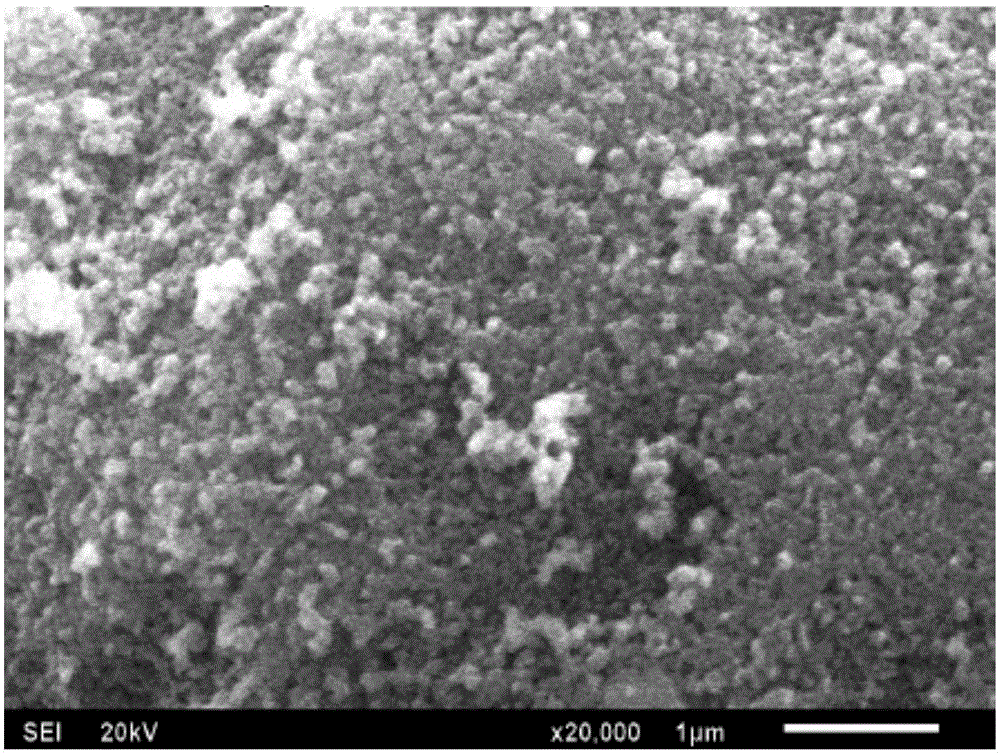 Nano ferrite material, and preparation method thereof