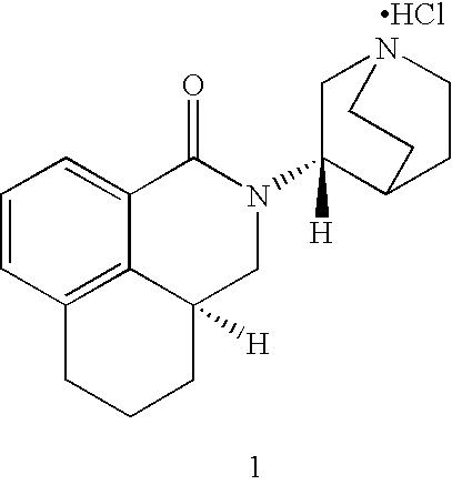 Method of treating post operative nausea and vomiting