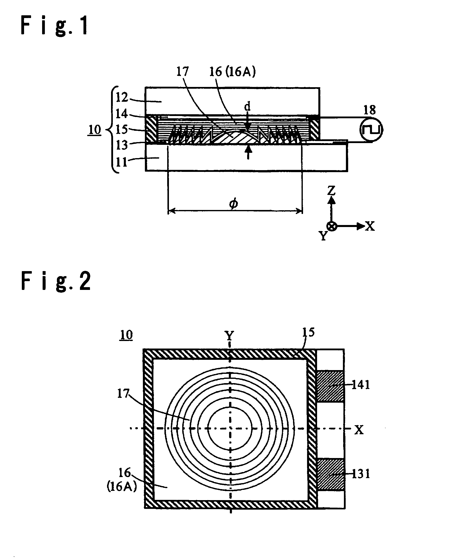 Liquid crystal lens element and optical head device