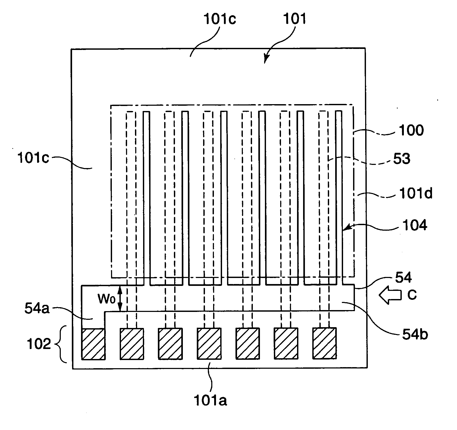 Display substrate, electro-optical device, and electronic apparatus