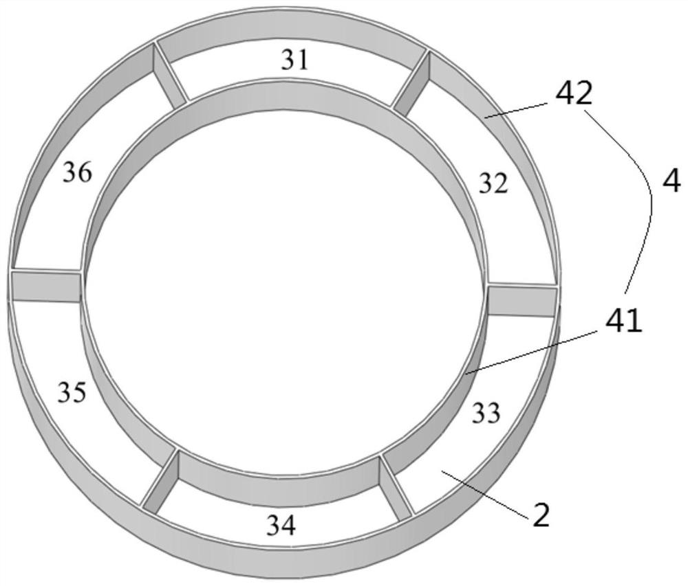 Capacitance counting module for insect pest detection and insect pest detection device and method