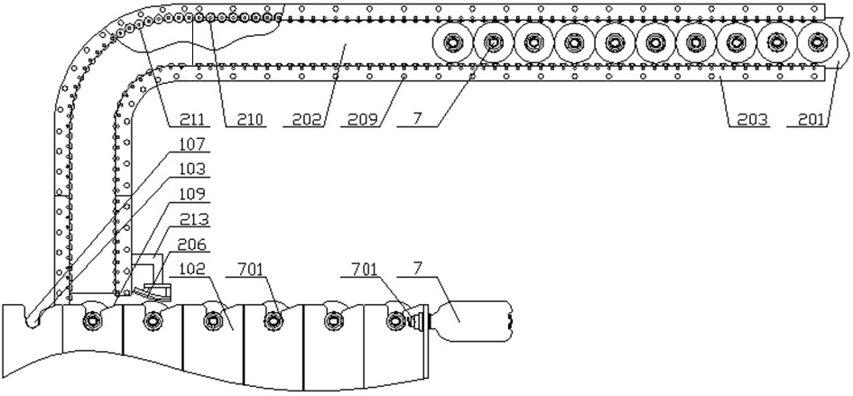 Encasing and clamping device for infusion bottles