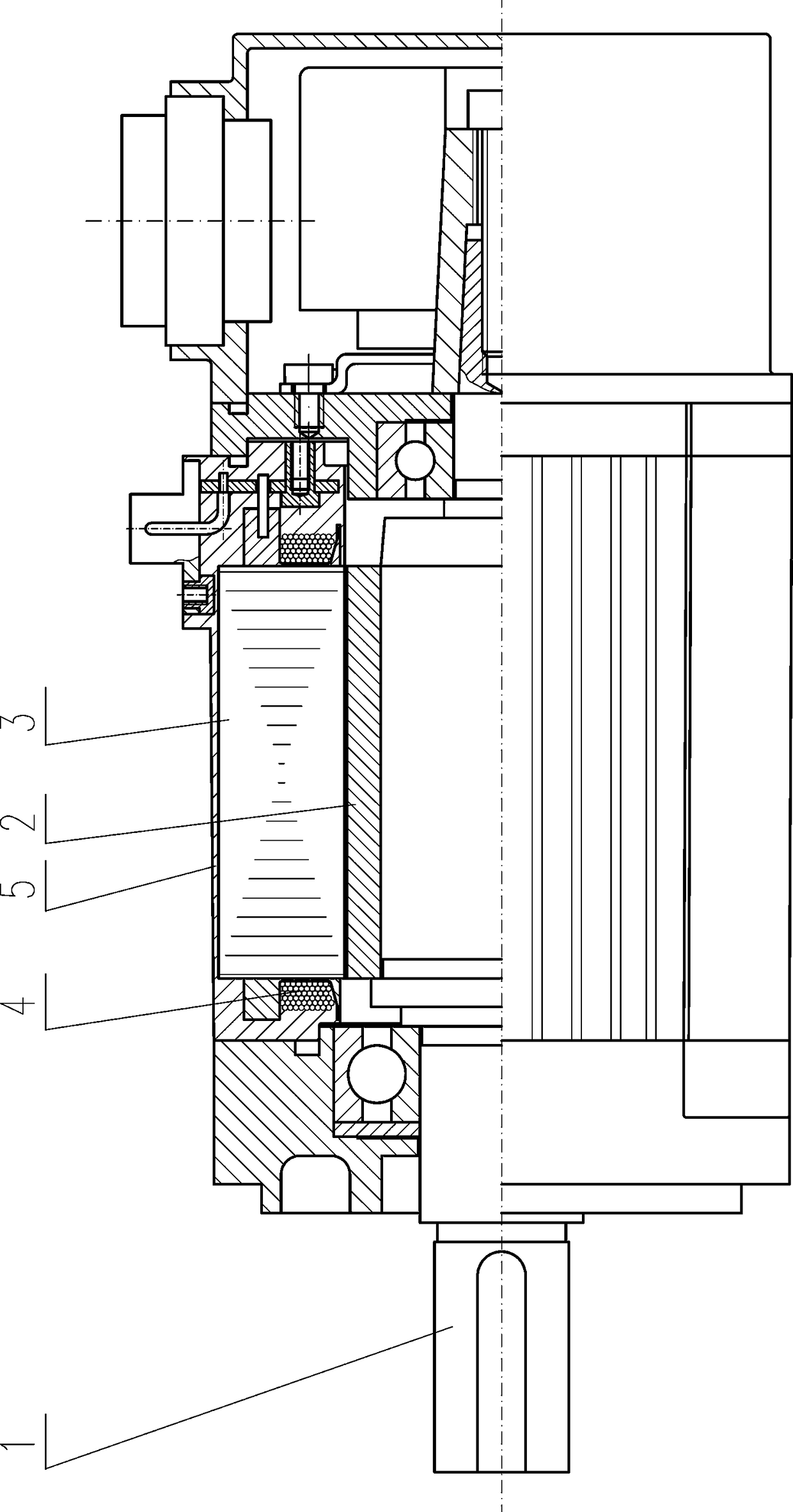 Concentrated winding permanent magnet motor