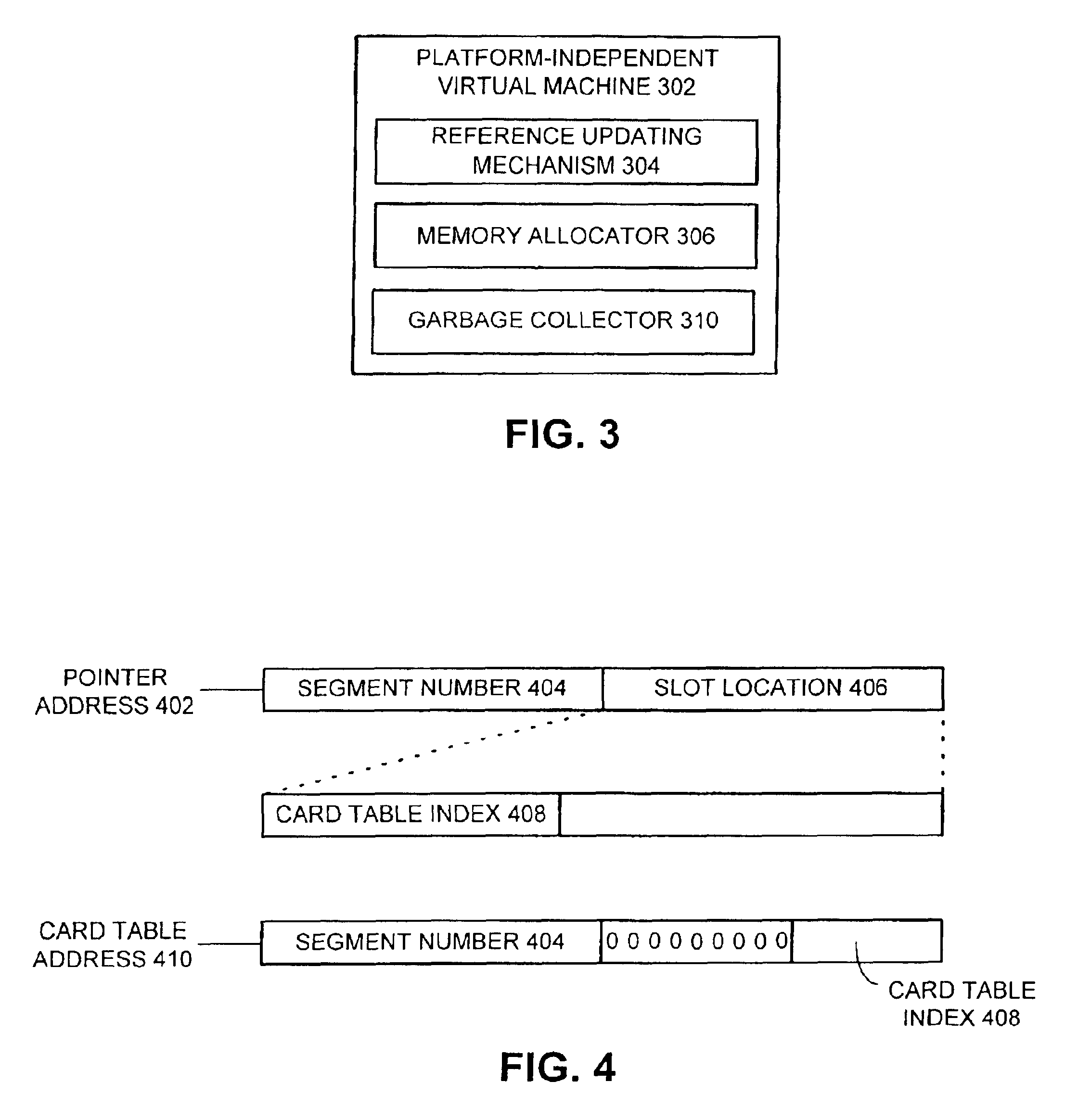 Method and apparatus for performing generational garbage collection in a segmented heap