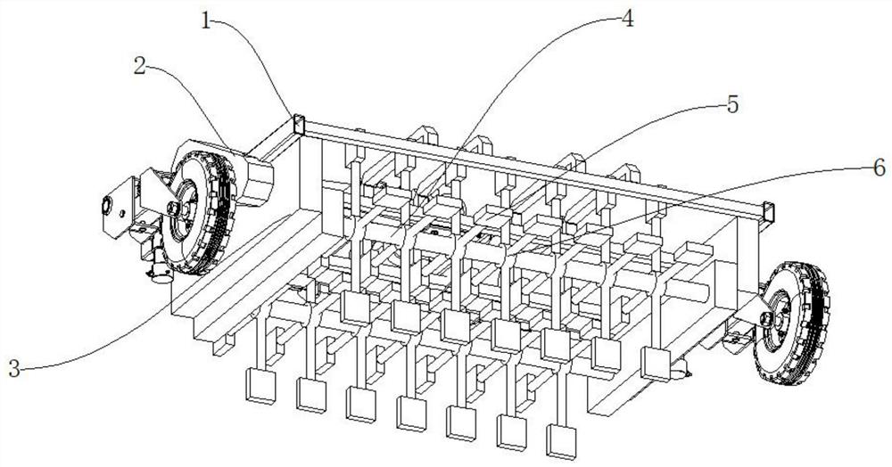 Ecological restoration treatment device for soil and application method thereof