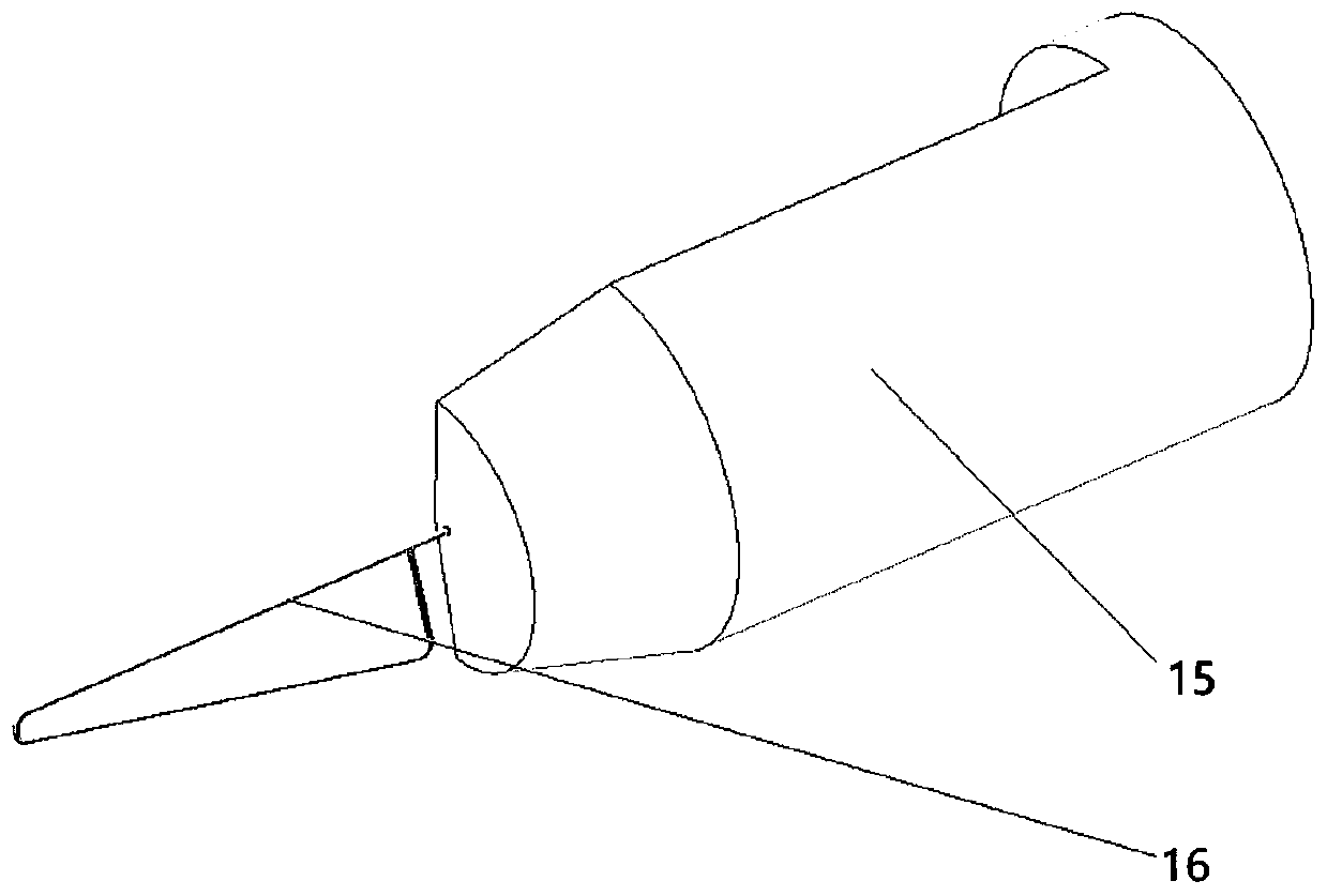 Wire label-hanging device and method