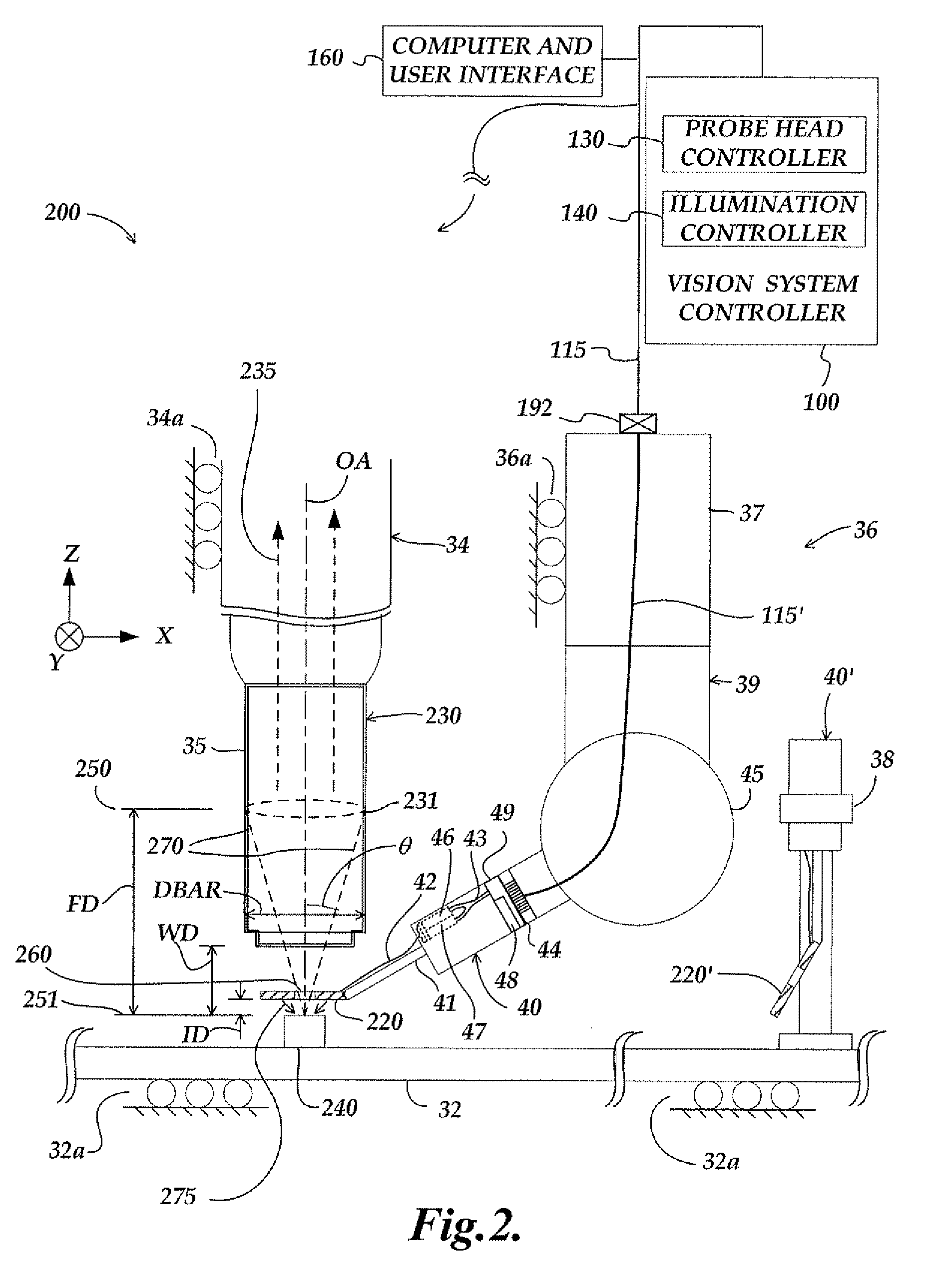 Controllable micro light assembly