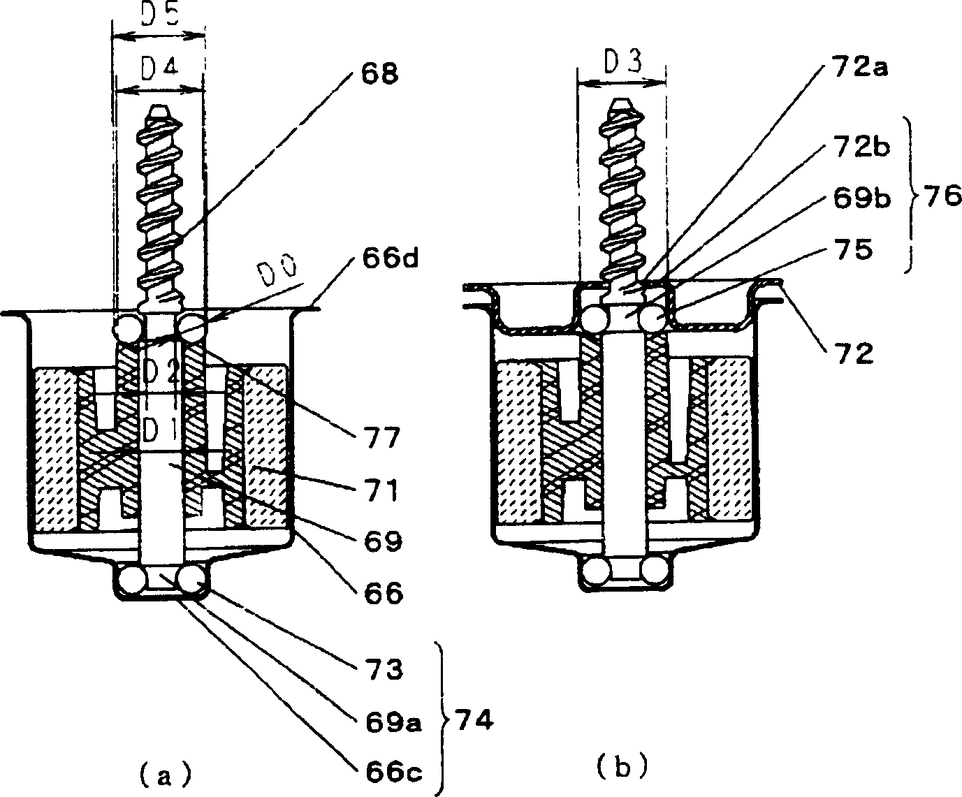 Break valve and its assembly method