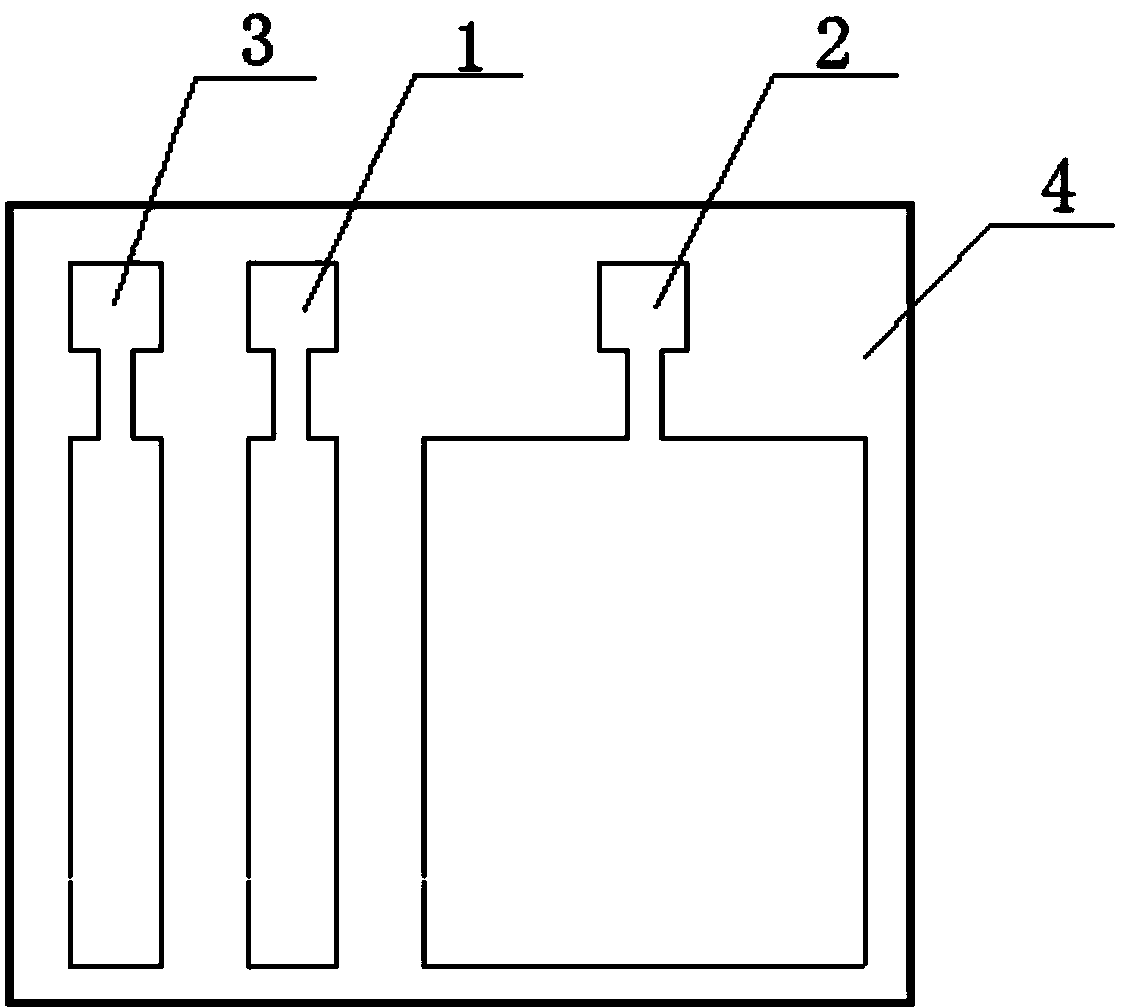 Electrochemical glucose sensor based on modification of graphene and nano-particle and application thereof