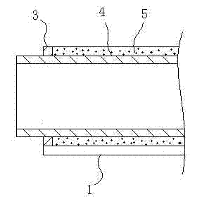 Method for manufacturing one-piece-formed glass magnesium flue air pipe