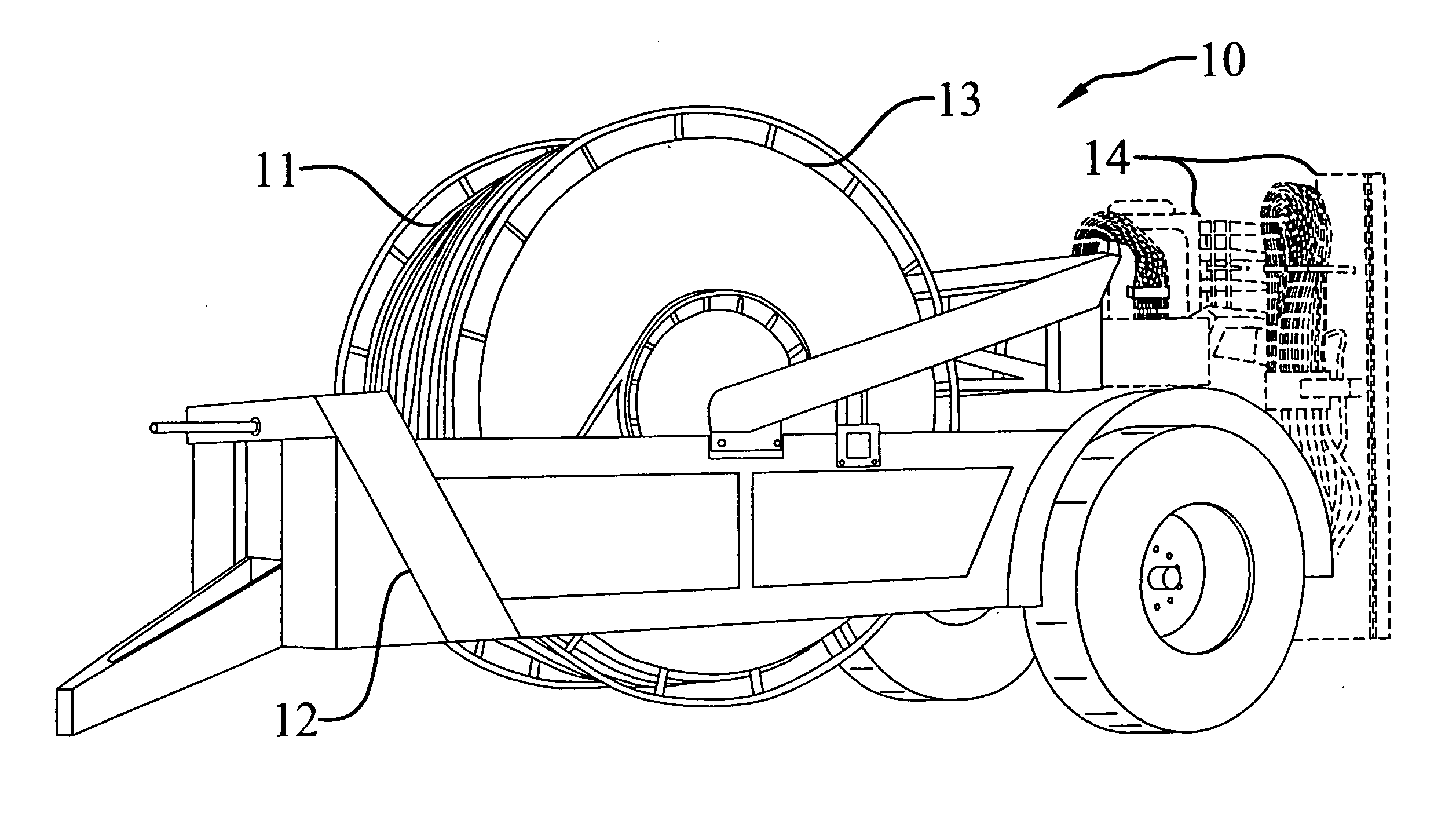 Liquid manure spreading apparatus