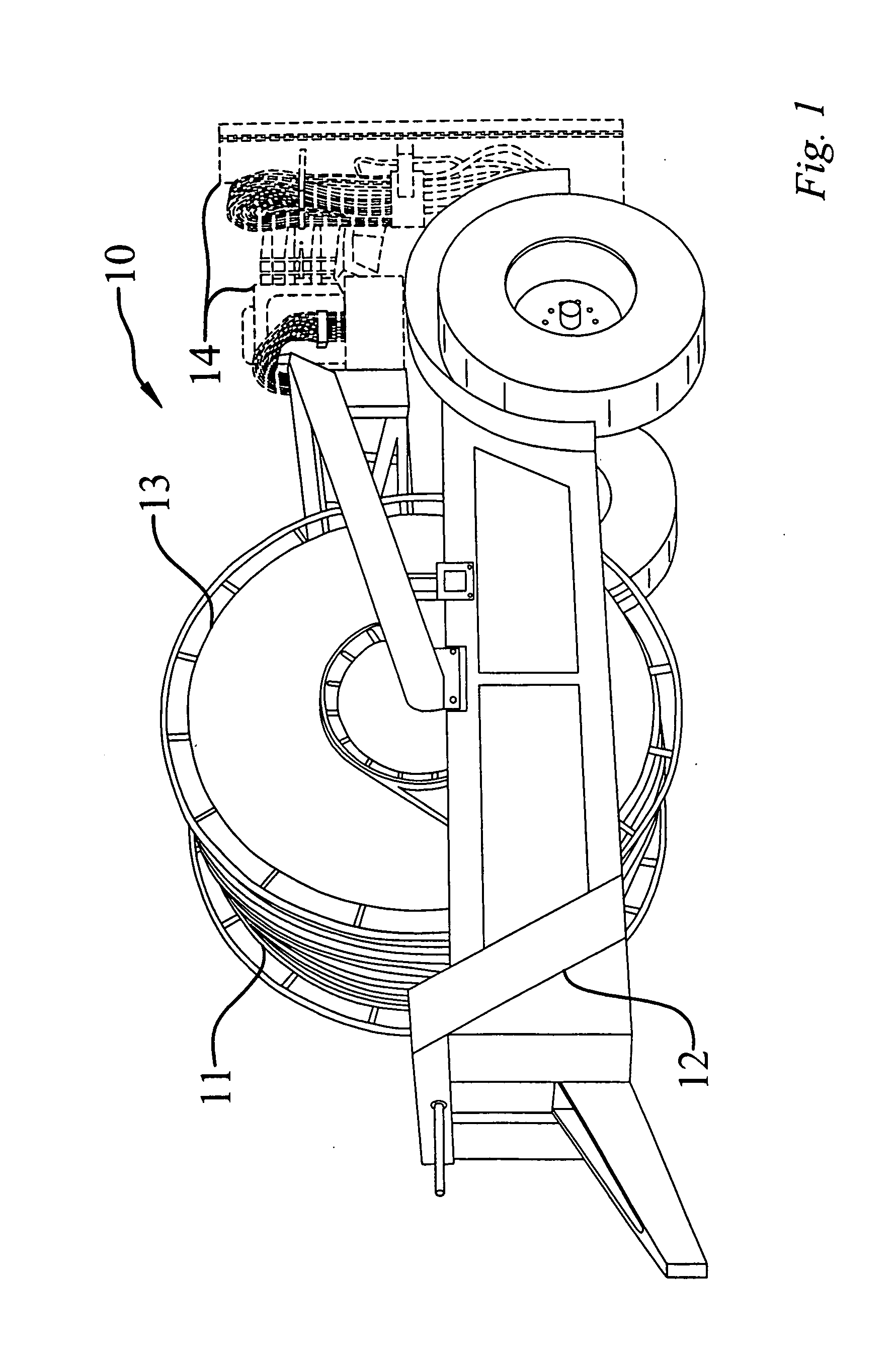 Liquid manure spreading apparatus