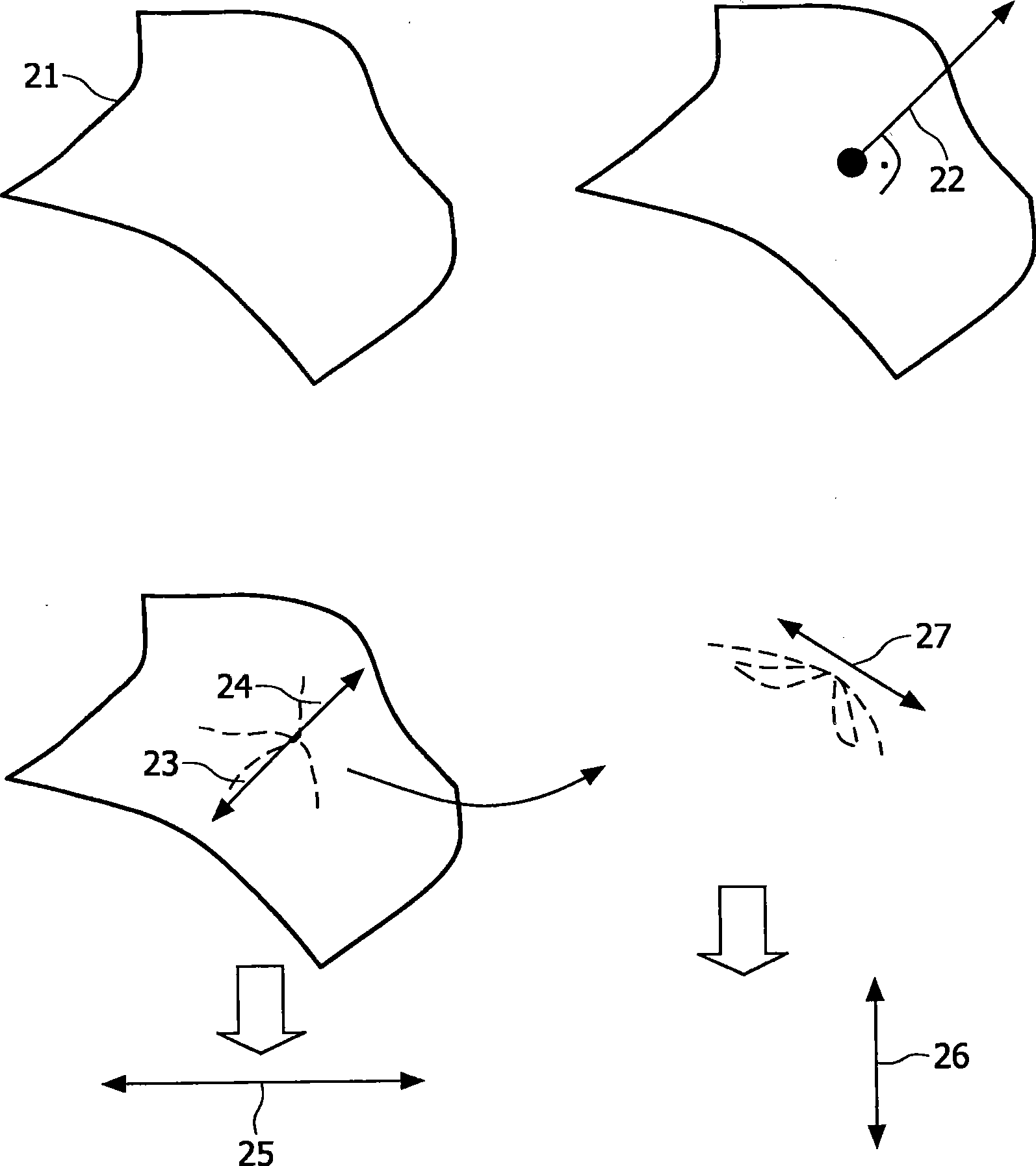 A method, apparatus, system and computer-readable medium for interactive shape manipulation