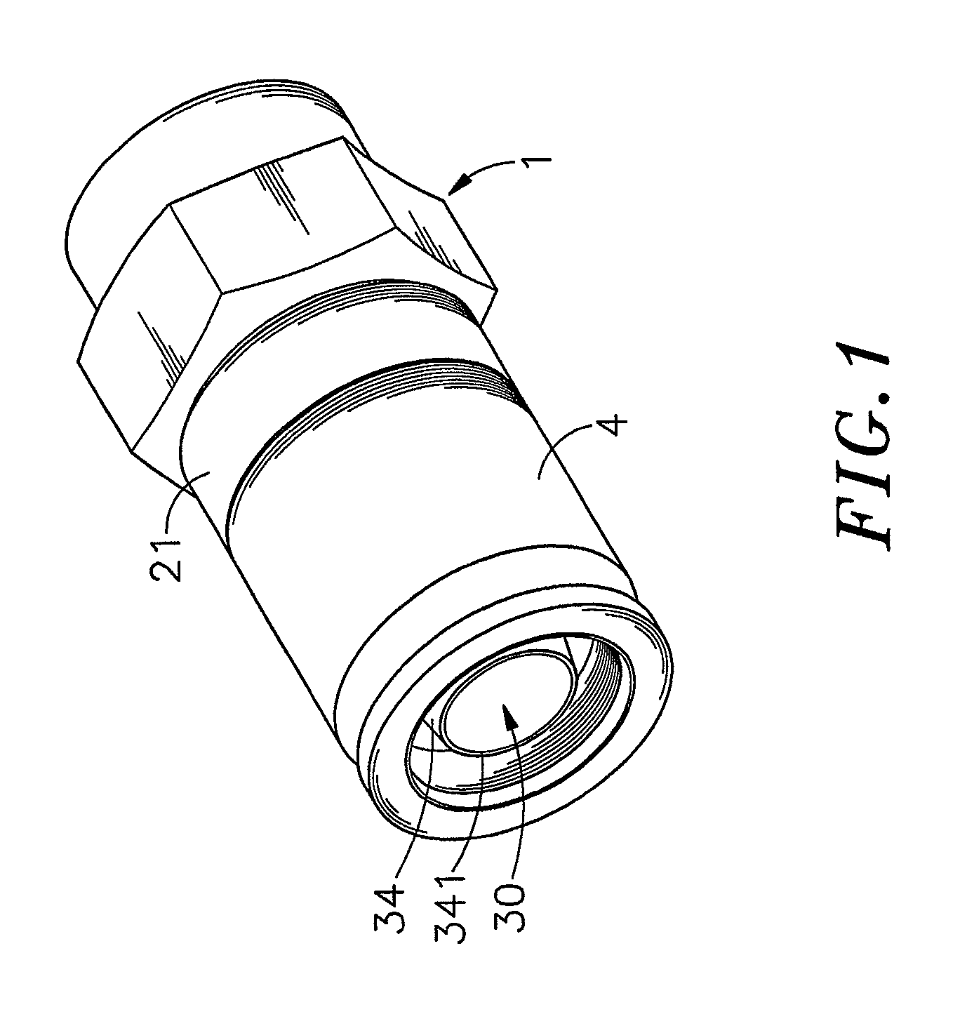 Electrical signal connector providing a proper installation of a cable