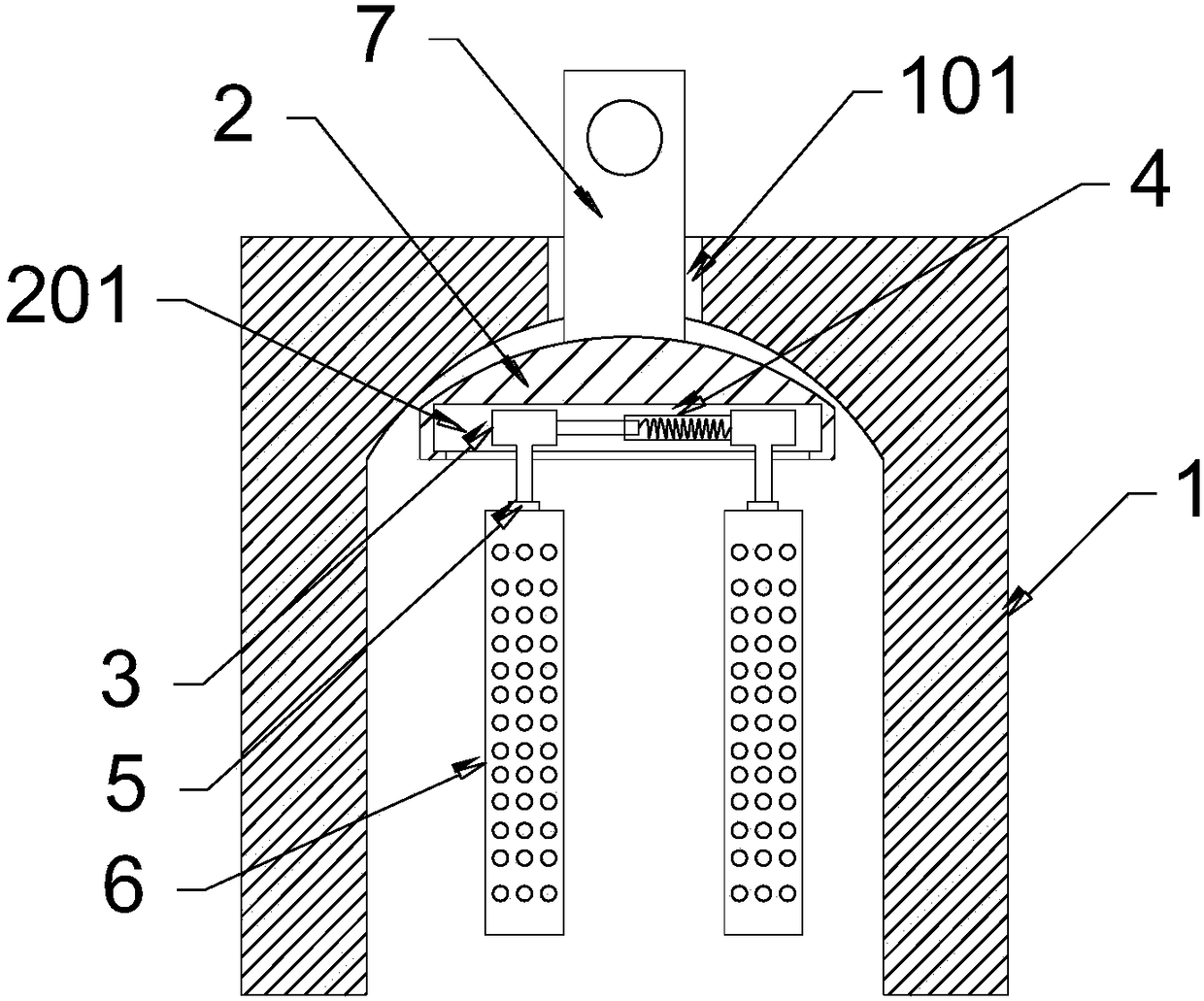 Massage device for treating leg pain