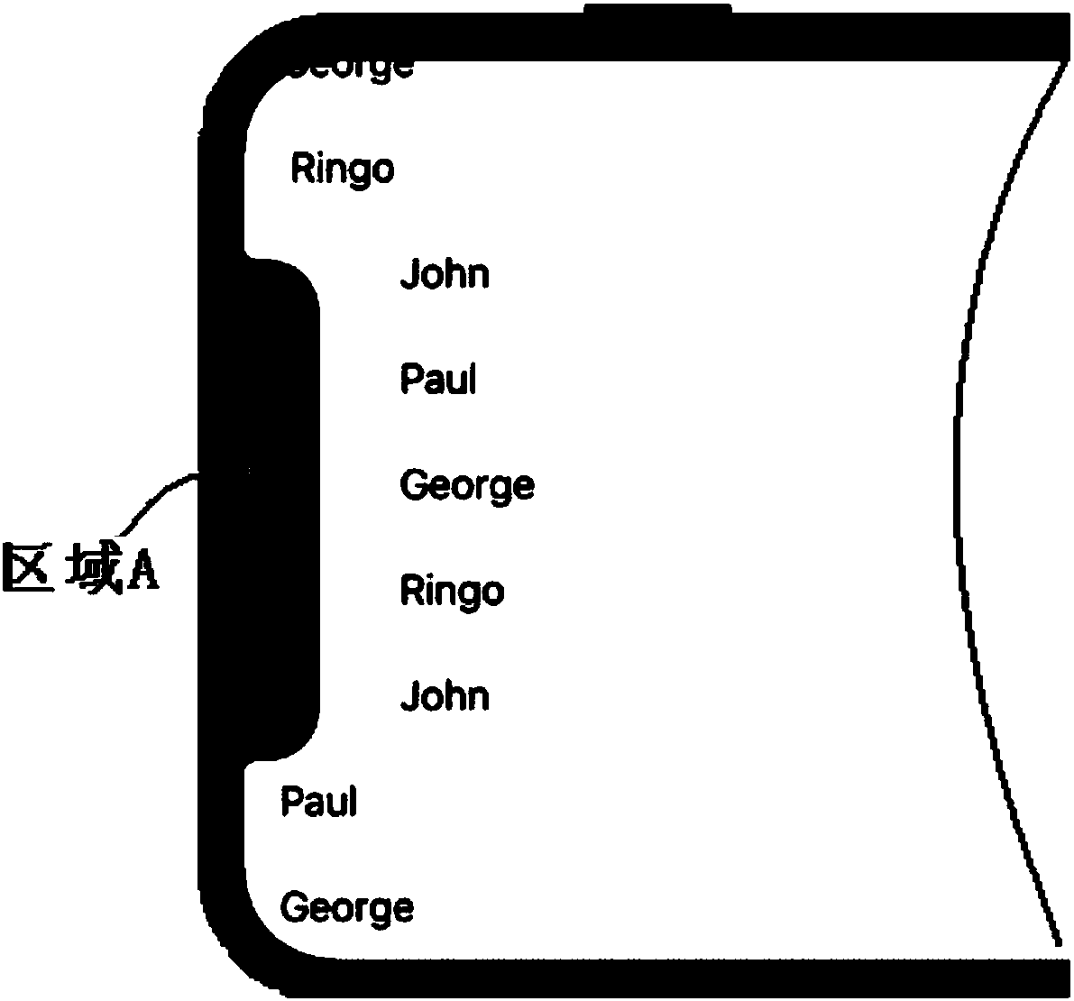 Mobile terminal, display control method and device thereof and computer readable storage medium