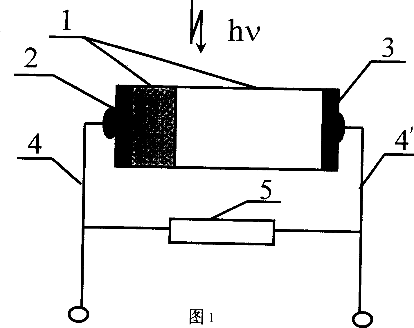 Super-fast wide-wave-band optical detector made by by doped oxide and silicon heterojunction material