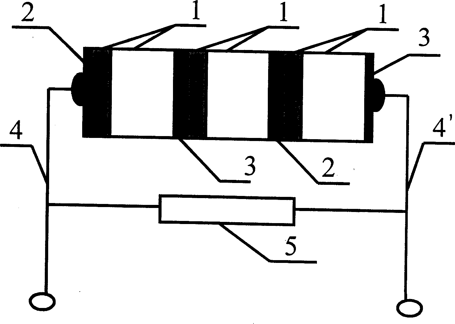 Super-fast wide-wave-band optical detector made by by doped oxide and silicon heterojunction material