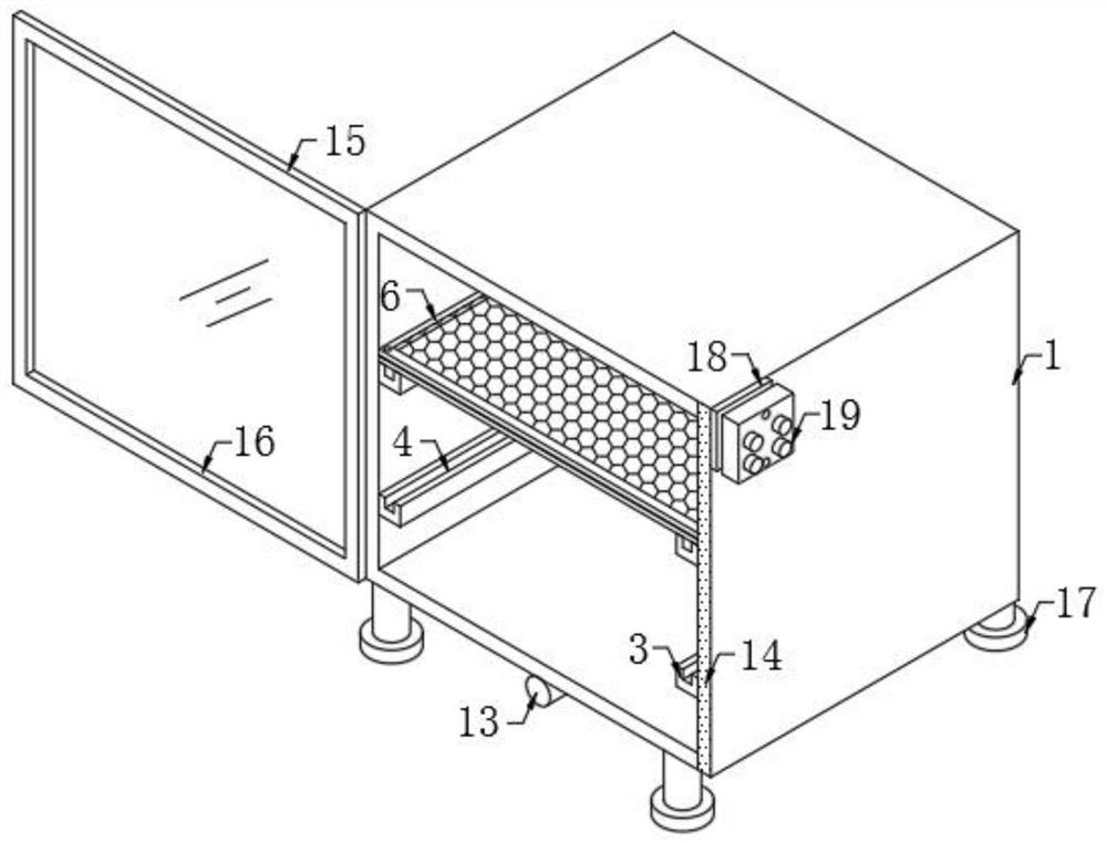 Pea cake making device and making method thereof