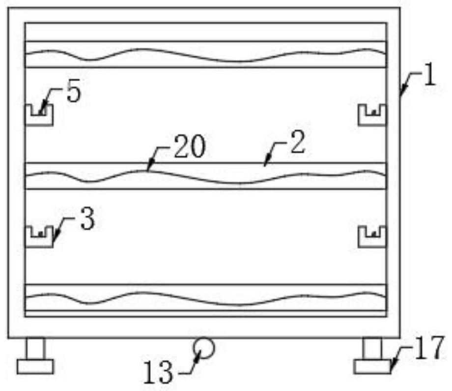 Pea cake making device and making method thereof