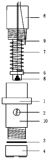 Three-electrode electrochemistry dissolved oxygen sensor