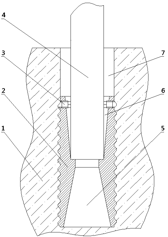 Electric power wind-resistant and overturn-preventing straight electric pole foundation