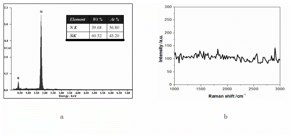 Preparation method for silicon nitride matrix