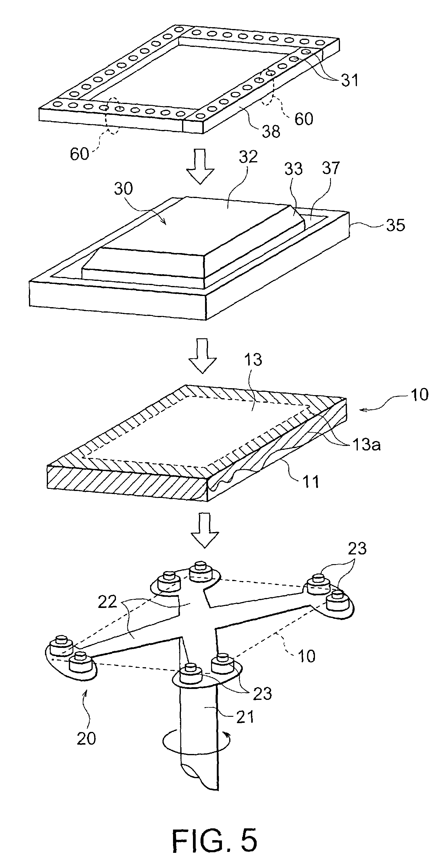 Method of manufacturing a mask blank and a mask, the mask blank and the mask, and useless film removing method and apparatus