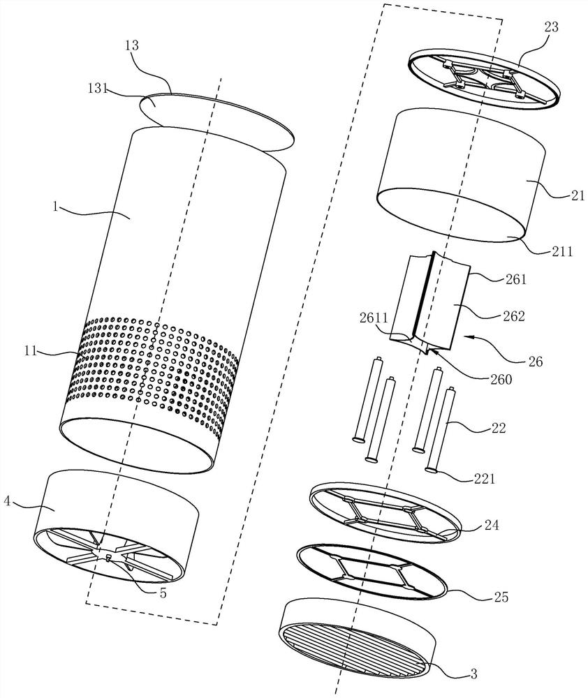 Air disinfection machine