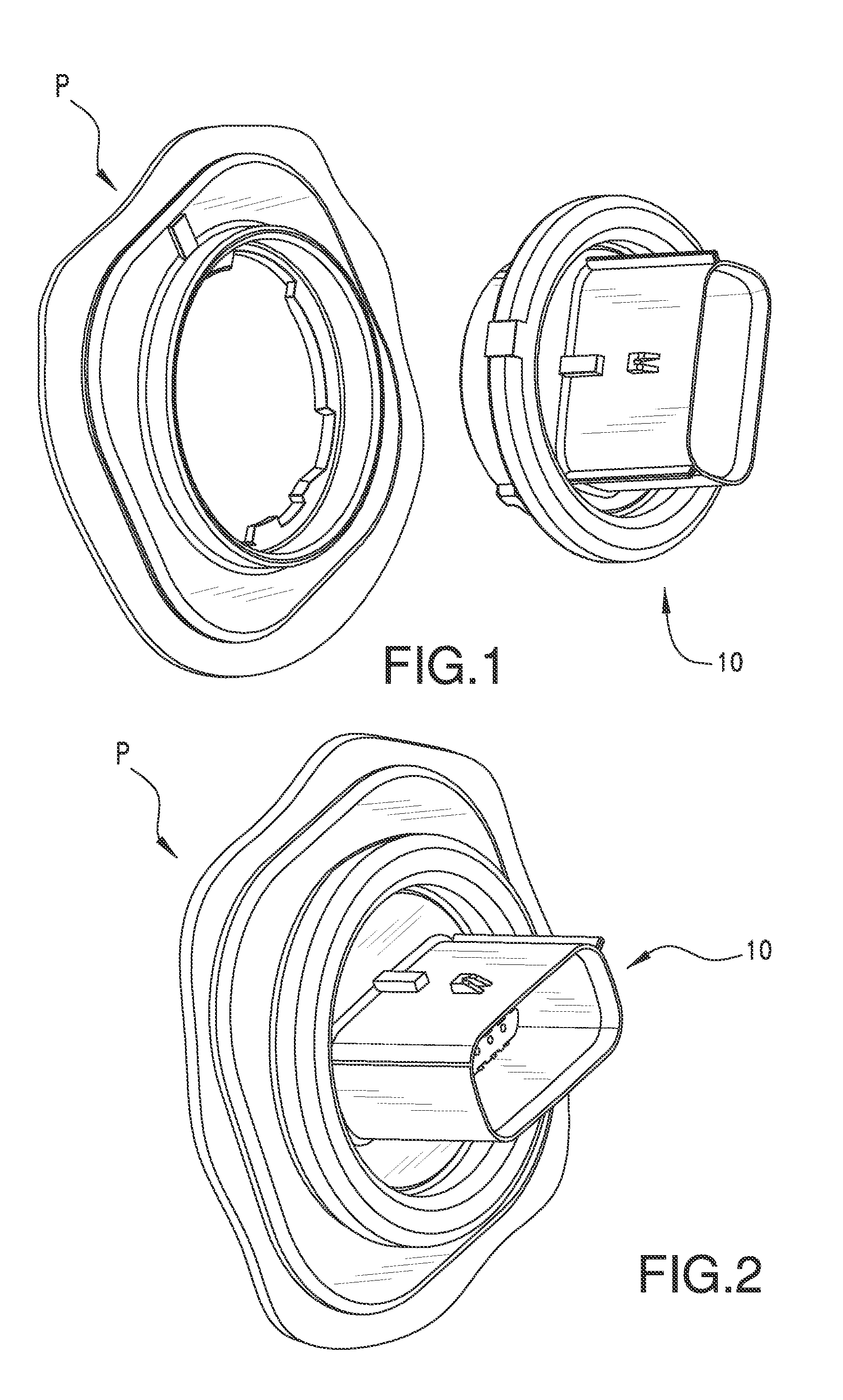 Panel connector