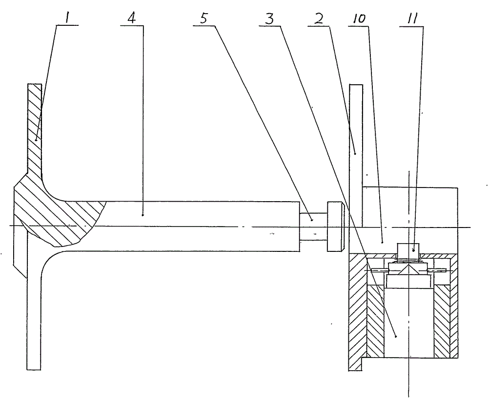 Clamping plate type anti-shearing lock of electric vehicle