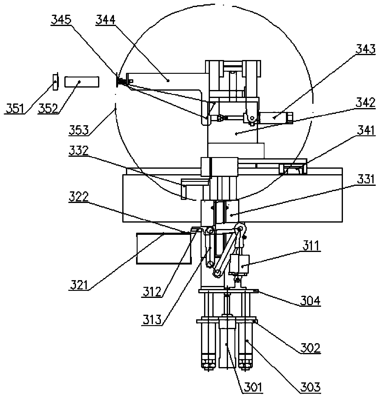 Automatic enclosure frame forming technique and equipment for packaging box