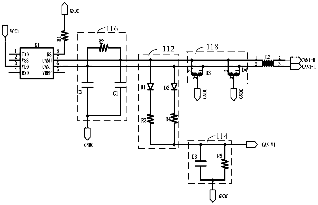 can signal wake-up circuit