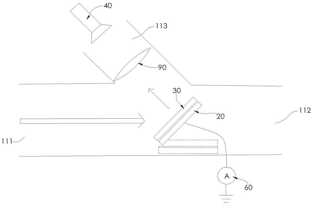 Novel beam detector