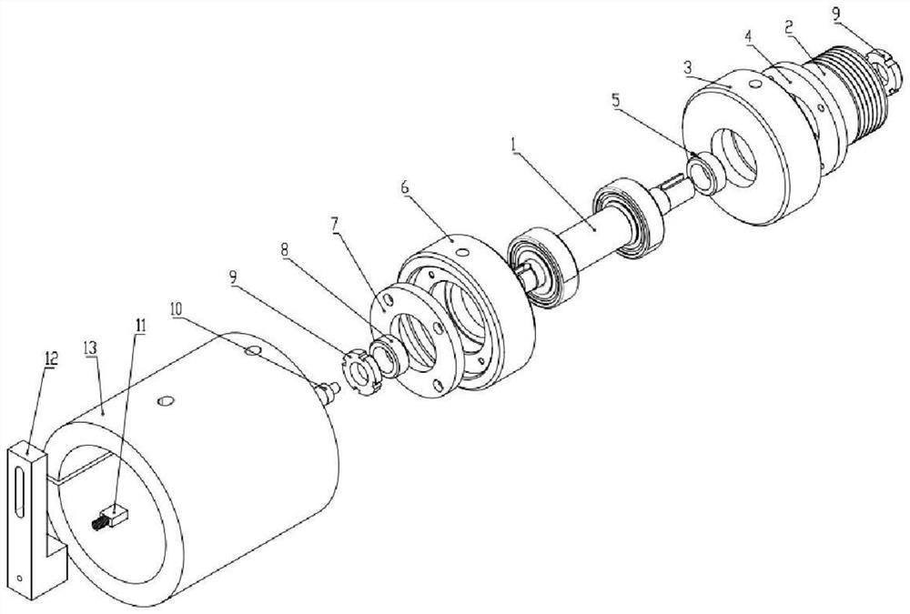 Device for bearing hydrogen embrittlement peeling reproducibility test