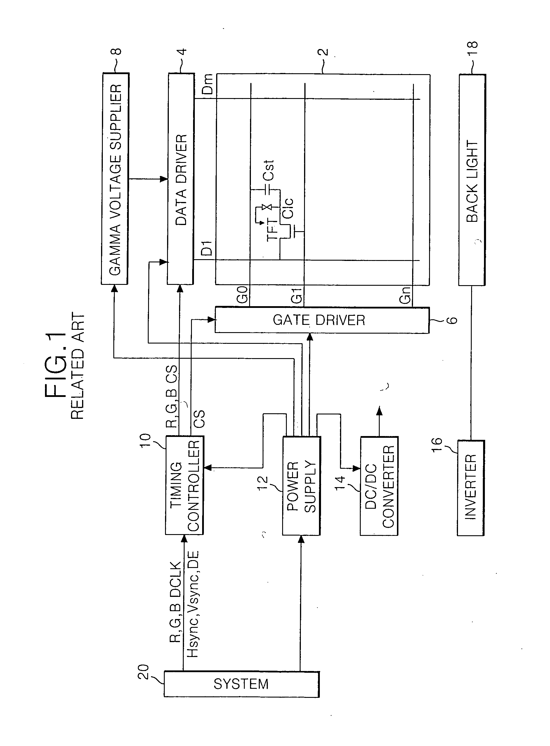 Method and apparatus for driving liquid crystal display device